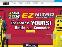 Tablet Screenshot of dentfix.com